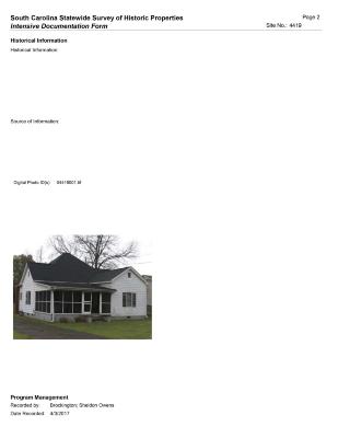 Unidentified House