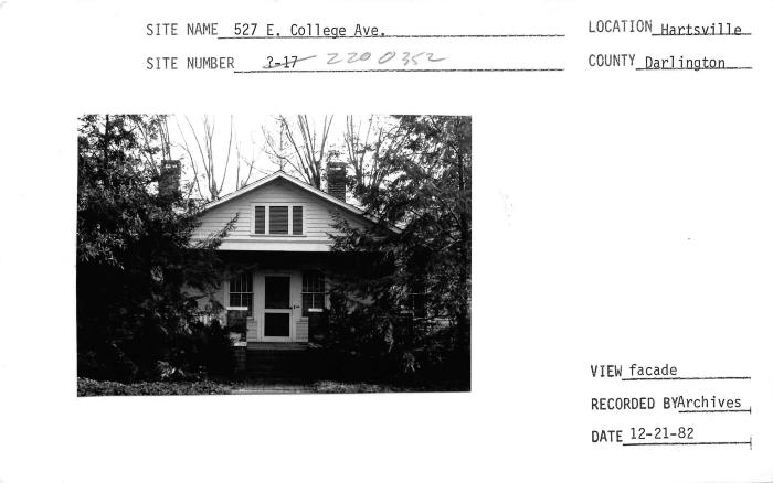 527 E. College Ave.