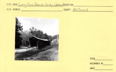 Long Cane Covered Bridge (Destroyed)