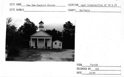 Pee Dee Baptist Church